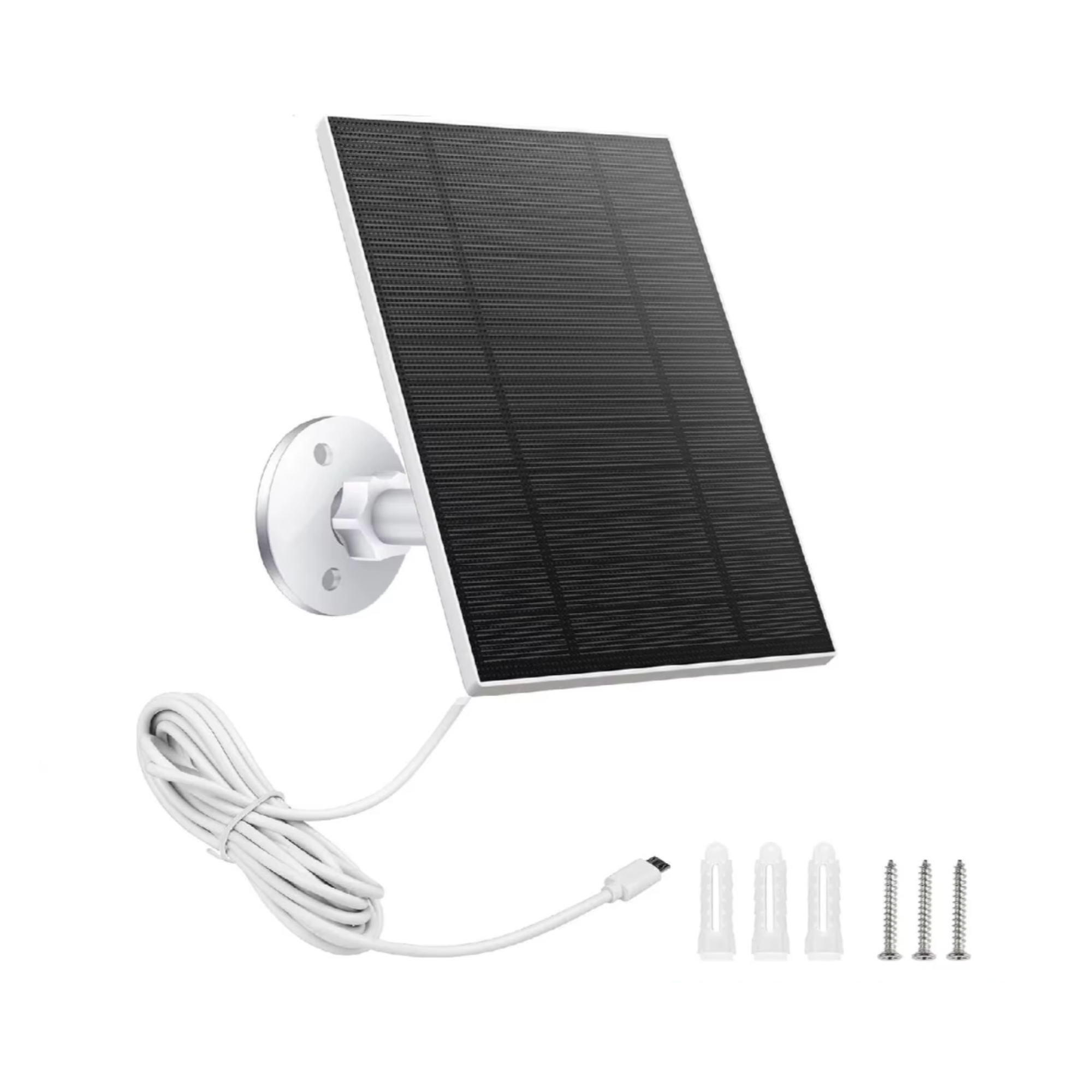 10W Solarpanel für Sicherheitskameras – 5V Type-C – IP65 Wasserdicht