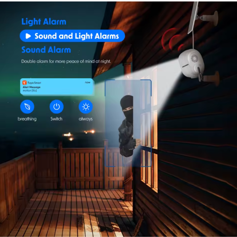 2K Überwachungskamera außen – Kabellose Akku Video Kamera – IP65