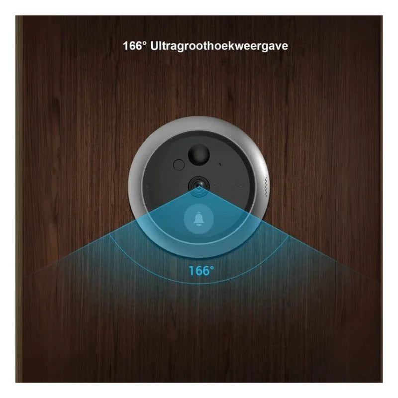 Türklingel mit Kamera –  Video-Türklingel – 5000mAh Akku