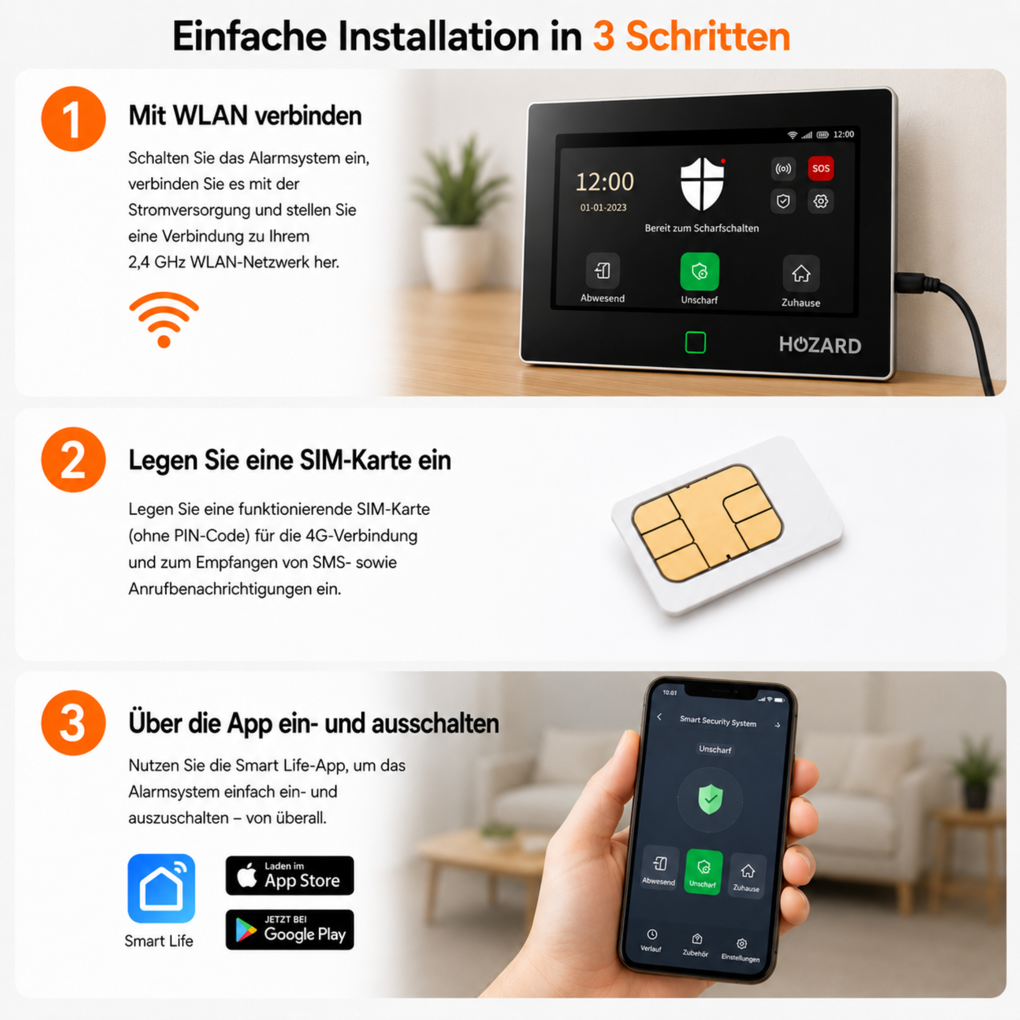 Alarmanlage 4G