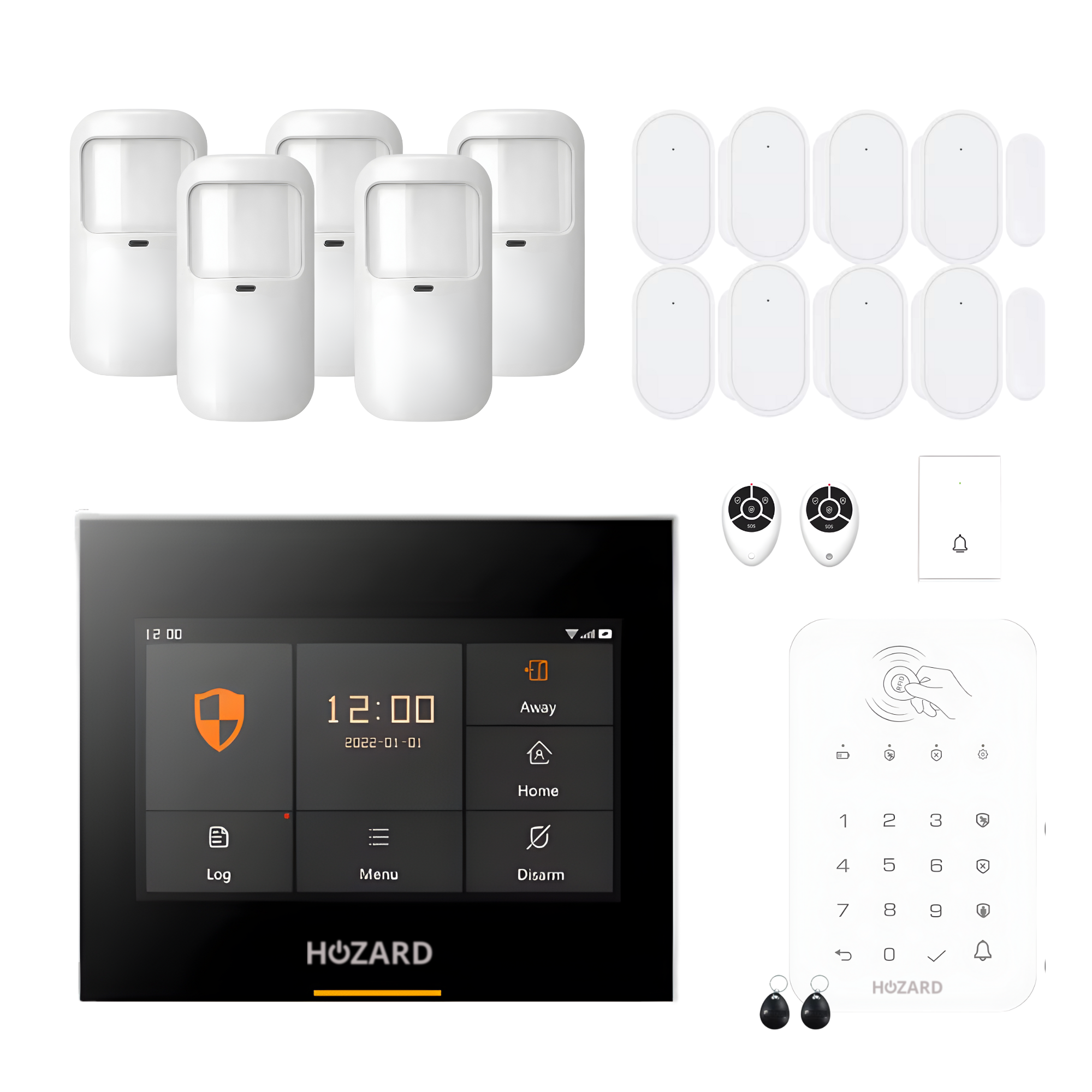 Paquete de sistema de alarma A