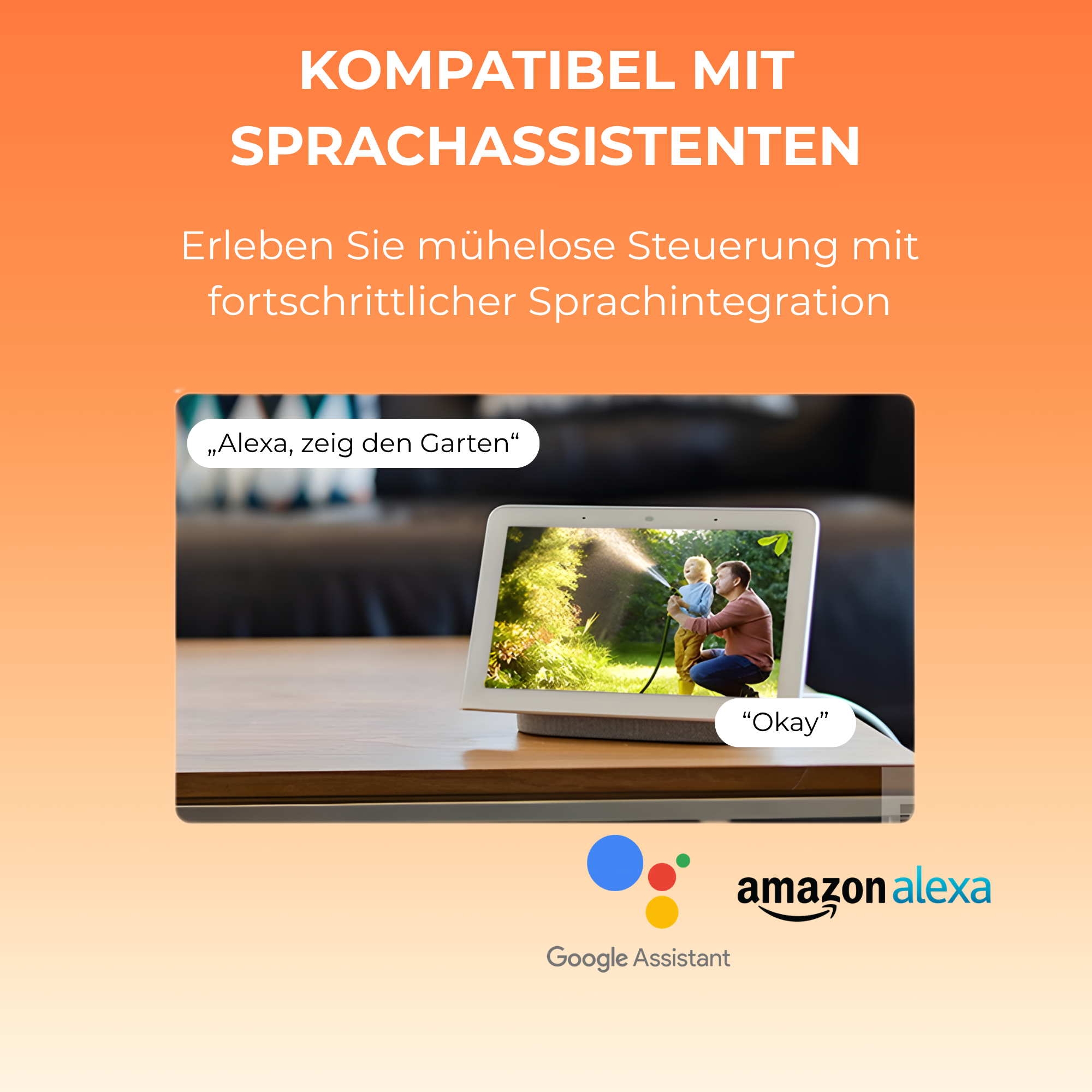 4K UHD 4x Überwachungskamera Draußen – Solar & IP66 + HomeBase 64 GB