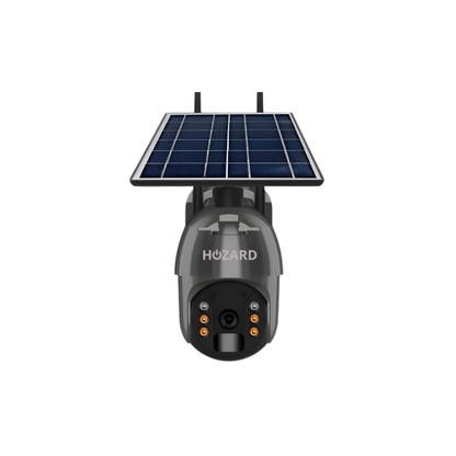 4G Überwachungskamera – 2K Außenkamera mit Solarpanel – Intelligente KI-Erkennung - Schwarz