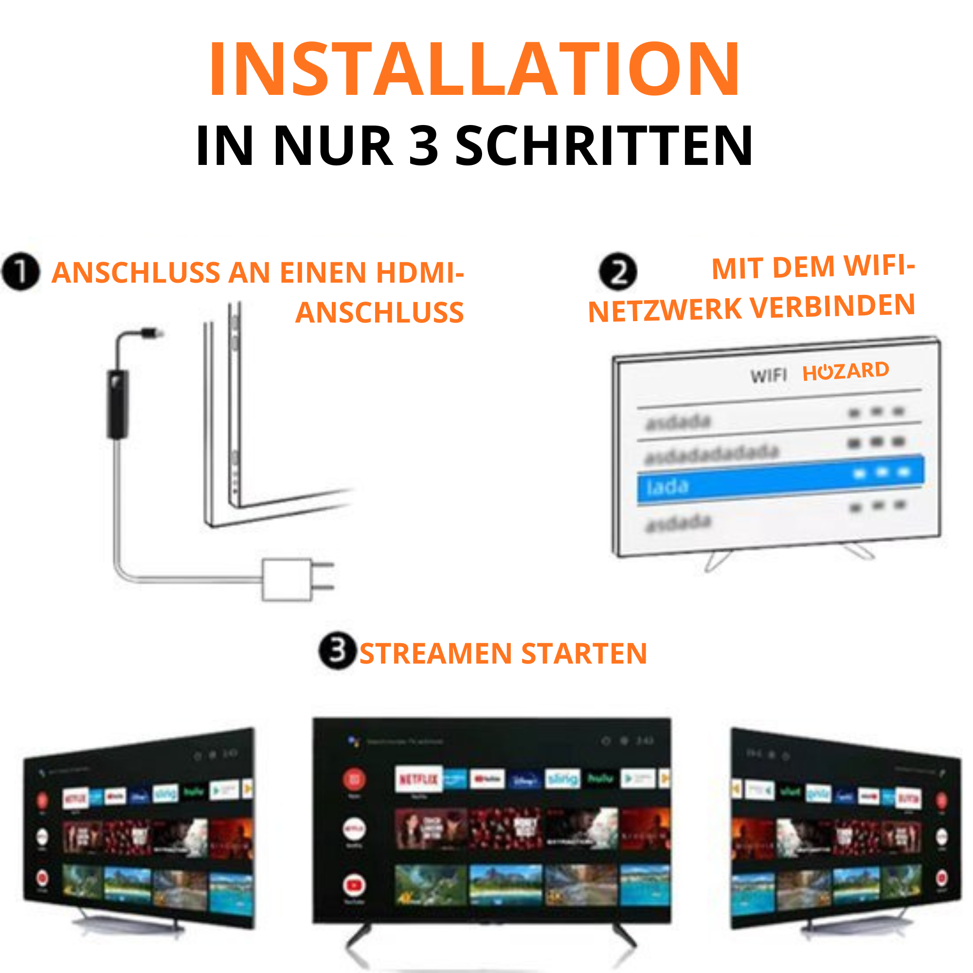 Google TV 4K UHD Media Streamer – Zertifiziert für YouTube & Chromecast built-in™