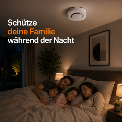 Rauchmelder – Funk-Rauchmelder – 433Mhz