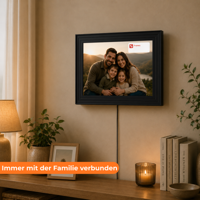 Digitaler Bilderrahmen 32GB – WiFi + Frameo App – Fotorahmen – 10,1 Zoll – IPS Touchscreen