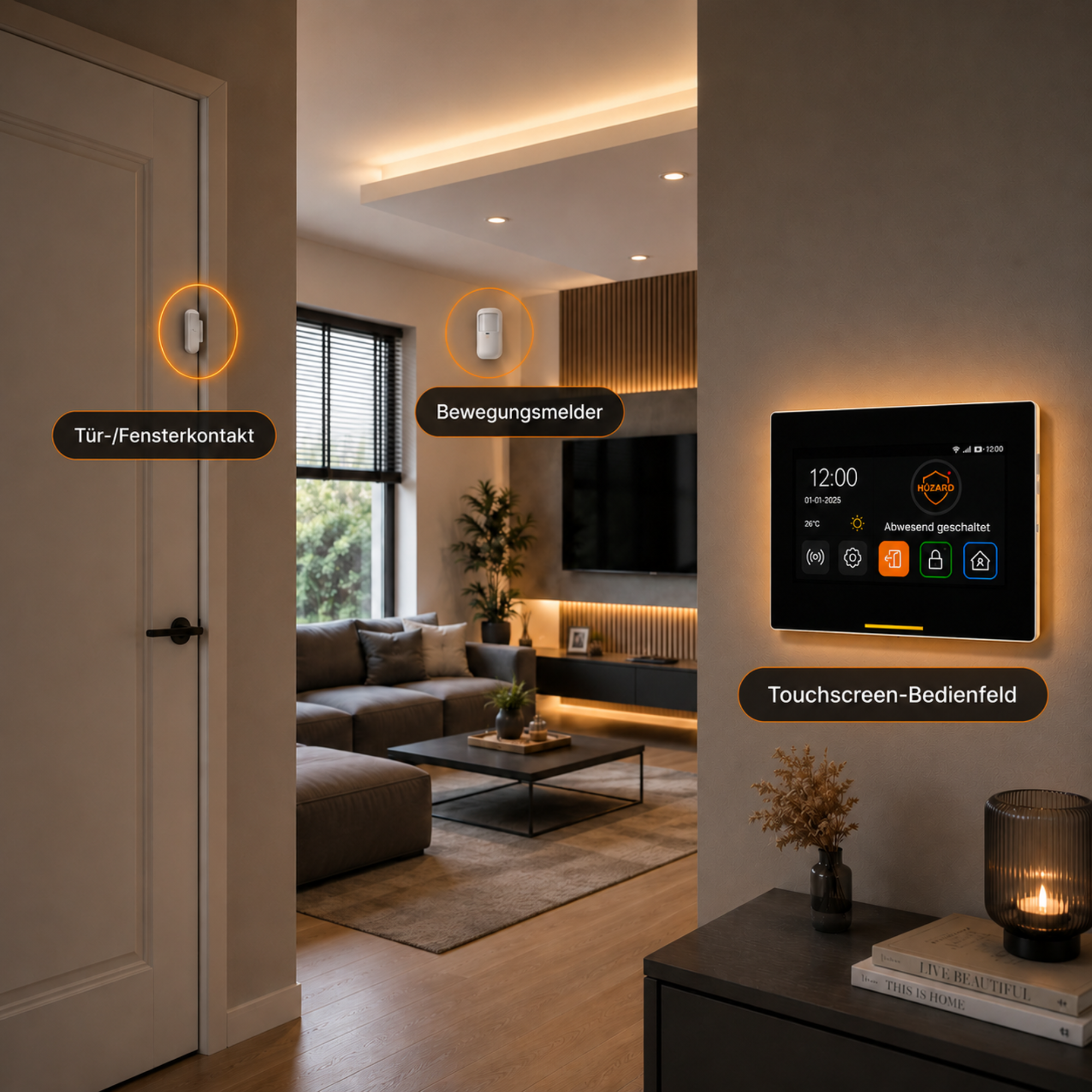 Alarmanlage Paket A V2.1