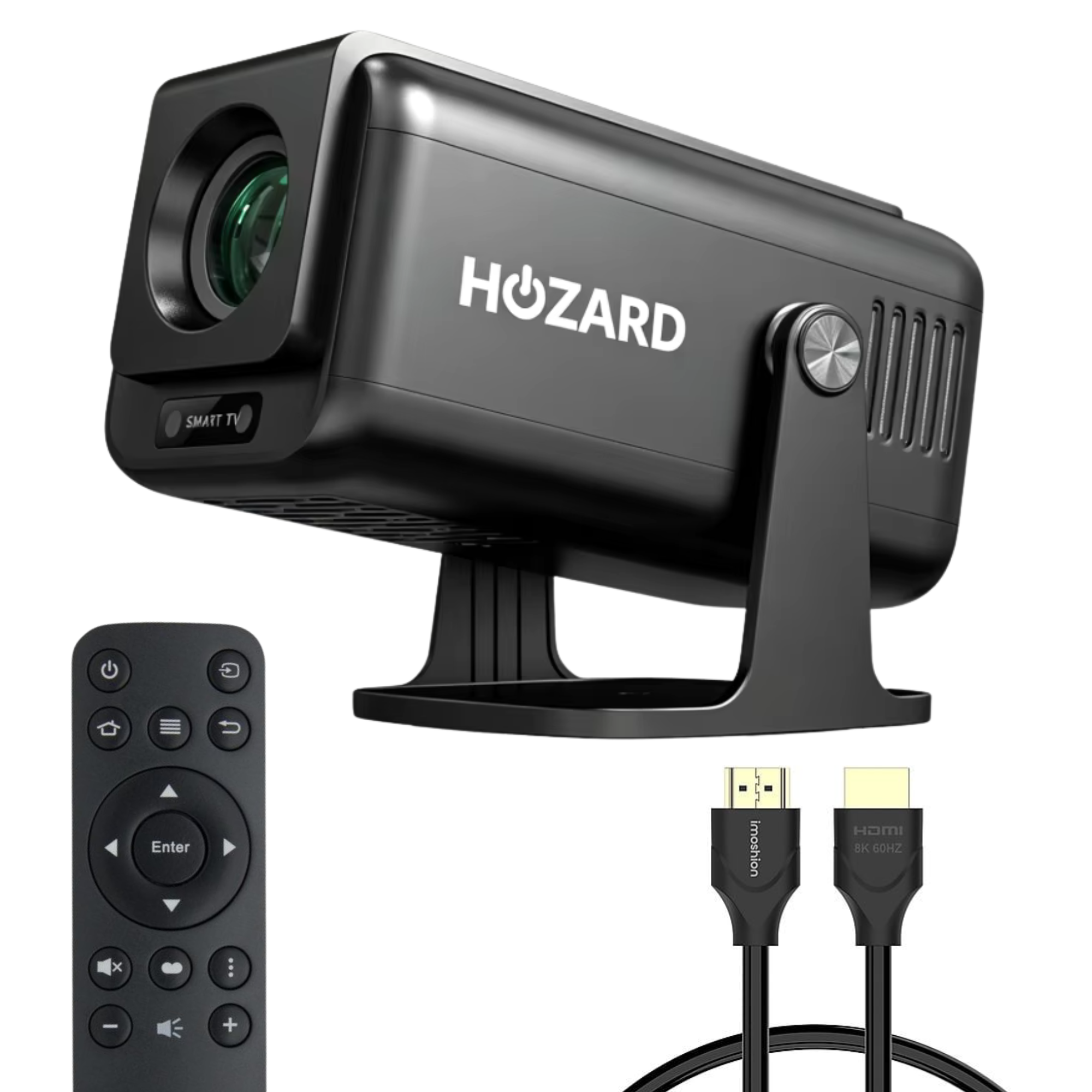 Pro Mini Beamer – Full HD Projektor – Autofokus + 4D Keystone – Android 13.0 & WiFi 6 – Media-Streamer