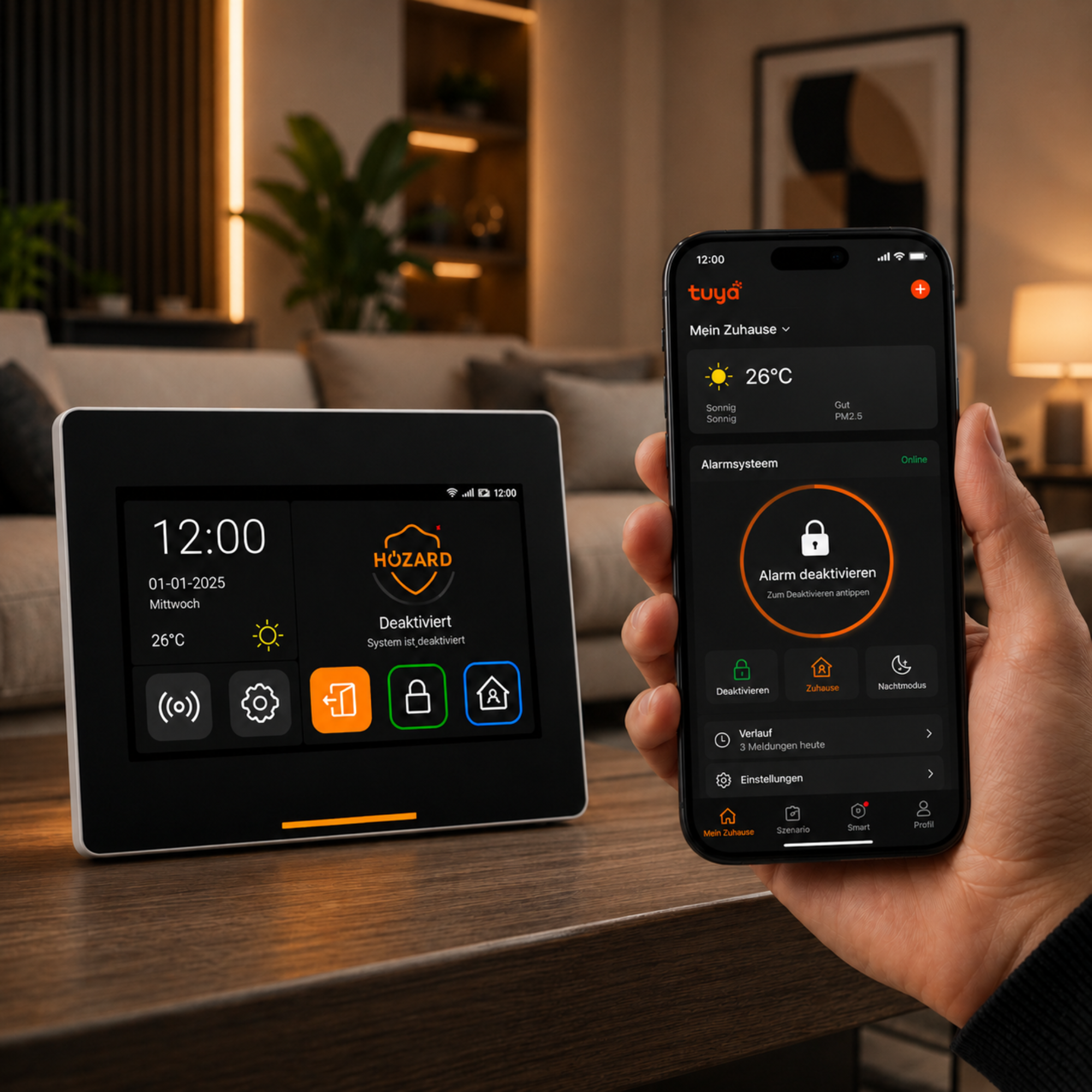 Alarmanlage Paket A V2.1