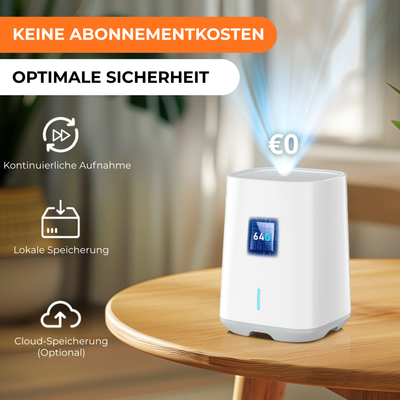 4K UHD 4x Überwachungskamera Draußen – Solar & IP66 + HomeBase 64 GB
