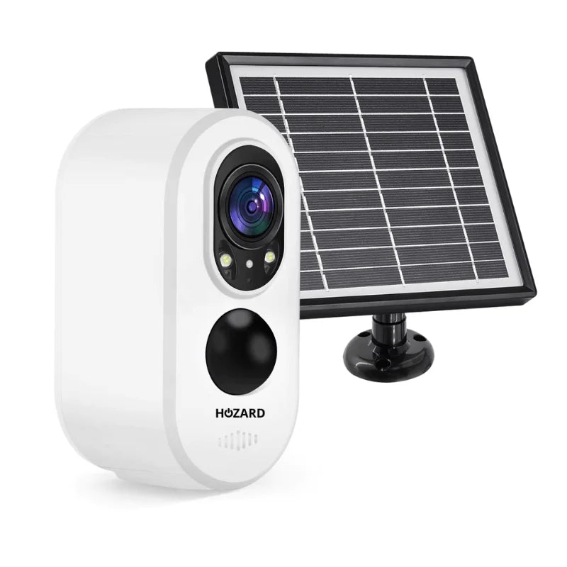 Akku Überwachungskamera außen – Solarmodule – IP66 wasserdicht – inkl. 32 GB SD-Karte – Paket A bis D